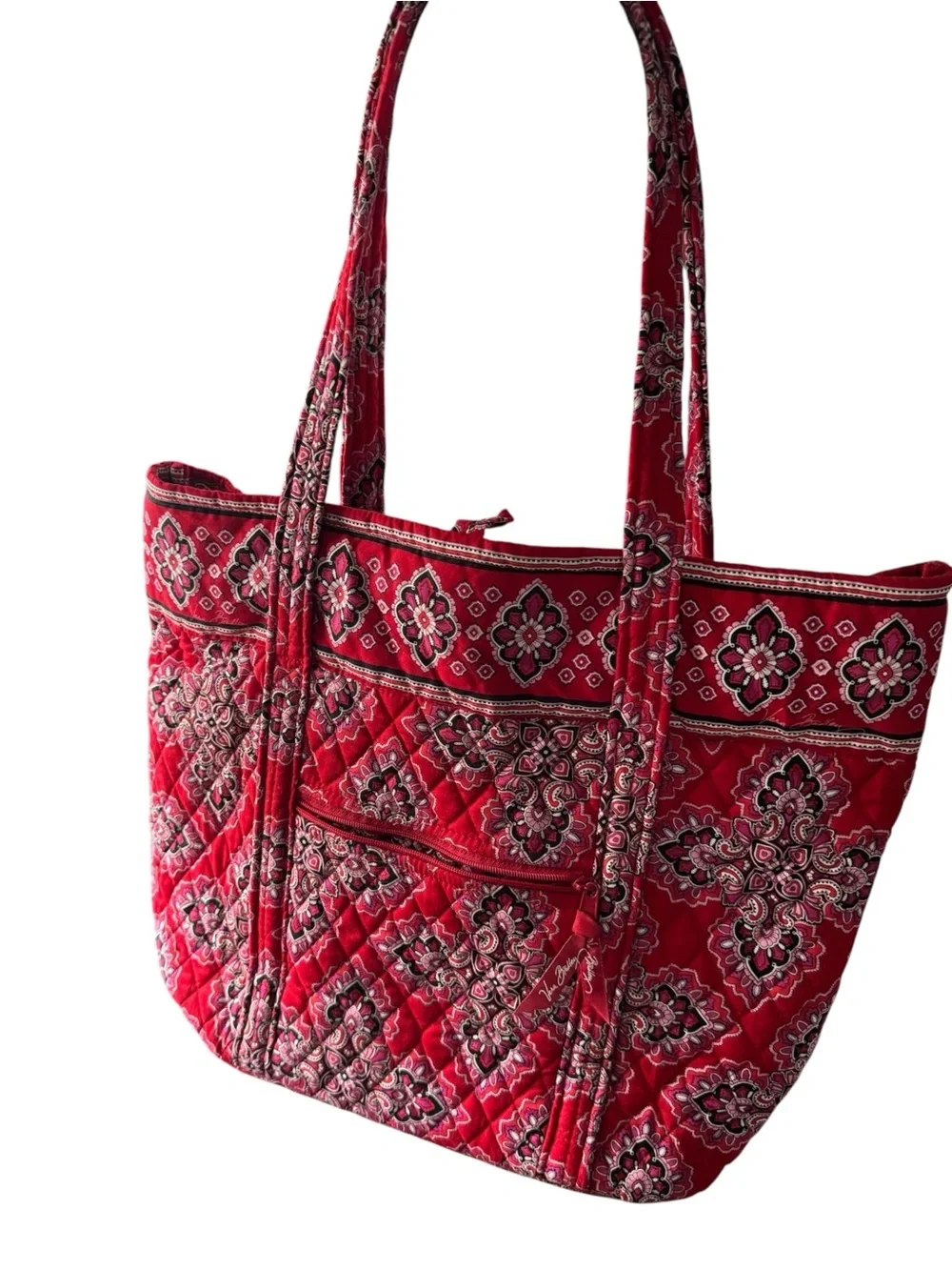 Vera Bradley Red Frankly Scarlet Tote